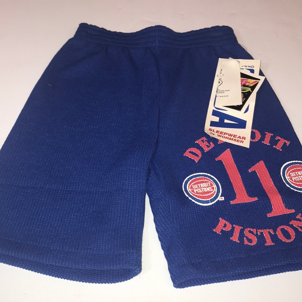Detroit Pistons #11 Shorts Size 6 Isiah Thomas NWT